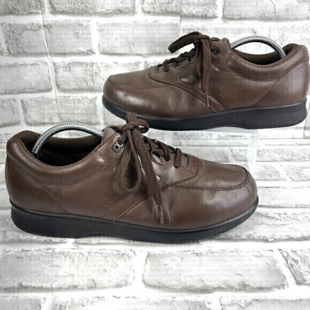 Propet Men's M3910 Vista Size 11.5 M Brown Leather Comfort Walker Oxford